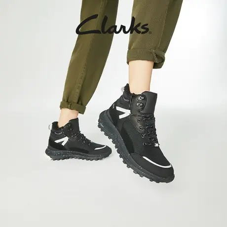 Clarks其乐女鞋秋季城市户外系列防水防滑耐磨透气高帮鞋休闲鞋商品大图