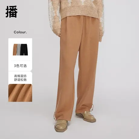 【柳哥来了】播休闲裤DDQ4KD5003快乐就是简单的图片