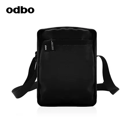 odbo/欧迪比欧原创设计日常休闲通勤撞色斜挎包2023新款百搭包包商品大图