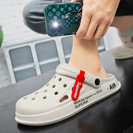 雨鞋男款夏季时尚钓鱼水鞋防水防滑鞋耐磨轻便透气胶鞋涉水鞋男士商品大图