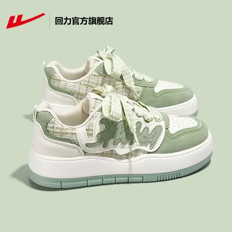 回力官方旗舰店女鞋春季鞋子女2024新款爆款厚底运动鞋休闲板鞋女图片