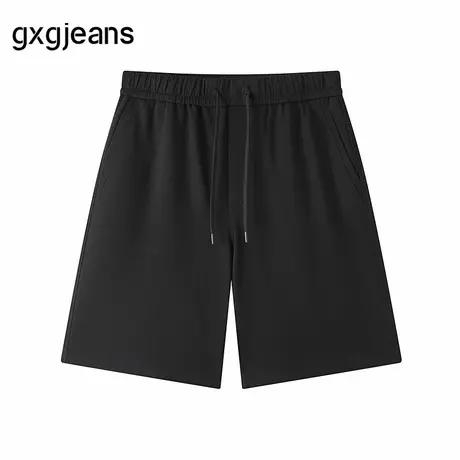 gxg.jeans男装  肌理感休闲宽松直筒短裤裤子薄款 25年夏新品商品大图
