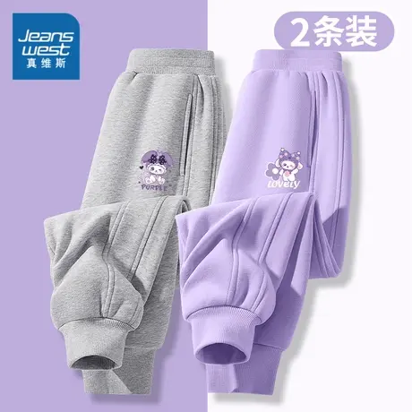 真维斯童装秋季女童装女孩百搭卫裤中大童潮流长裤儿童薄款裤子秋图片