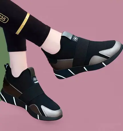 老北京布鞋女款春秋舒适软底妈妈旅游鞋中老年工作运动休闲鞋夏季商品大图