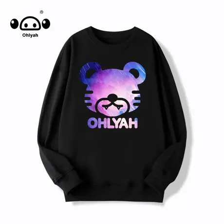 Ohlyah原创潮牌小熊卫衣女新款2022年秋季宽松韩版外套欧货潮ins图片