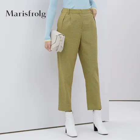 【奥莱新款限时秒杀349元】玛丝菲尔休闲裤商品大图