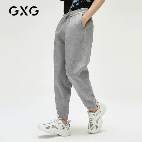 【新款】GXG男装 夏季男休闲潮流男针织束脚裤GHC102019C商品大图