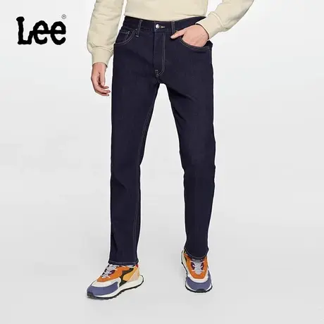 LeeXLINE23秋冬新品726加厚加绒清水洗男保暖牛仔裤LMB100726200图片
