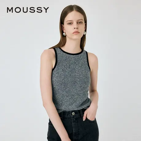 MOUSSY 夏季新品正反两穿设计感系带背心小上衣010HAH70-5021图片