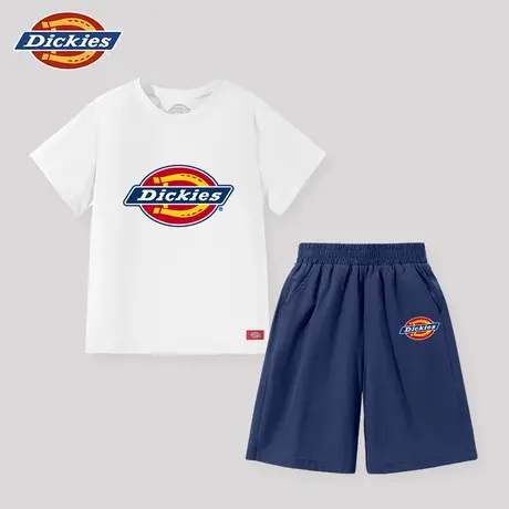 Dickies童装男童套装夏季儿童凉感速干t恤男大童夏款运动短袖夏A商品大图