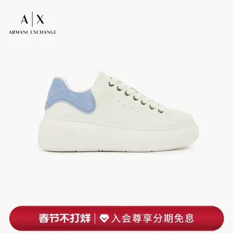 【新年礼物】ARMANI EXCHANGE/阿玛尼新款女士厚底休闲运动板鞋图片