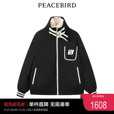 太平鸟年冬季新款酷美派克皮草A5ADC4M54奥莱商品大图