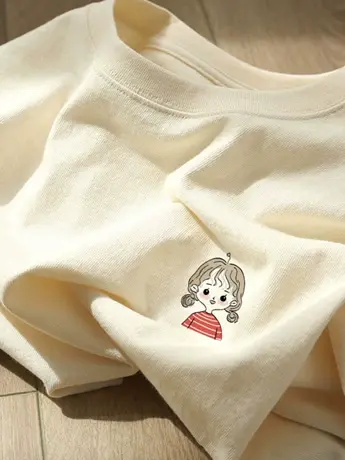 女士仿棉长袖t恤2023新款秋冬季加绒内搭打底衫欧洲站欧货上衣潮图片