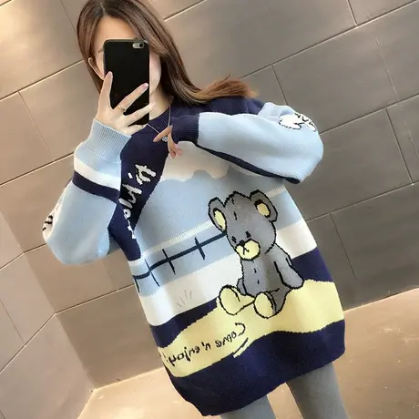 毛衣女装2023年新款秋冬季女士秋款秋装宽松外穿上衣服打底衫洋气商品大图