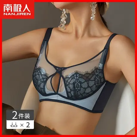 内衣女薄款大胸显小收副乳上托防下垂聚拢调整型秋季显瘦文胸罩DY商品大图
