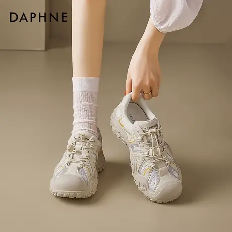 达芙妮丑萌老爹鞋女2025新款夏季溯溪运动户外徒步网面透气登山鞋商品大图