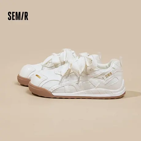 semir旗舰店德训鞋女款2025夏季新款鞋子网面薄底透气百搭阿甘鞋商品大图