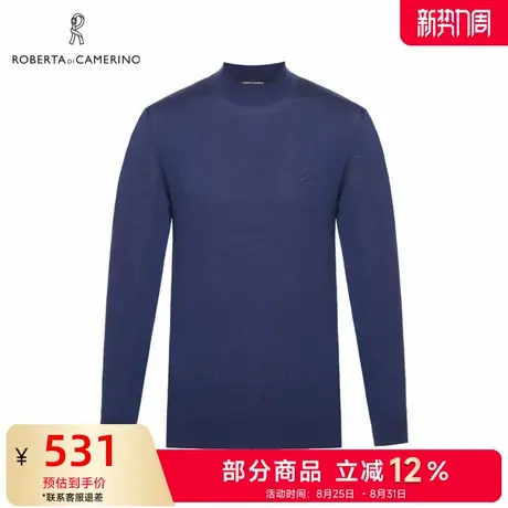 ROBERTA诺贝达春款商场同款男装毛衣休闲羊毛衫男631621204商品大图