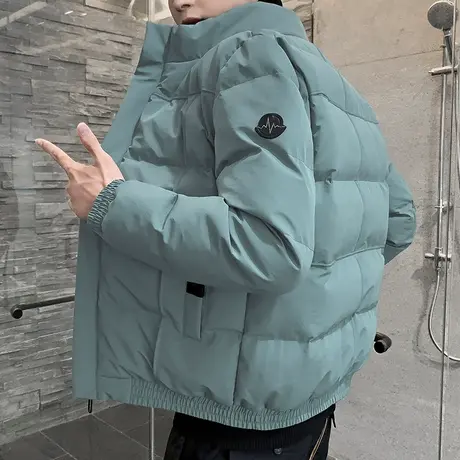 棉衣男士外套秋冬季2023新款潮牌潮流冬天加厚棉袄子工装羽绒棉服商品大图