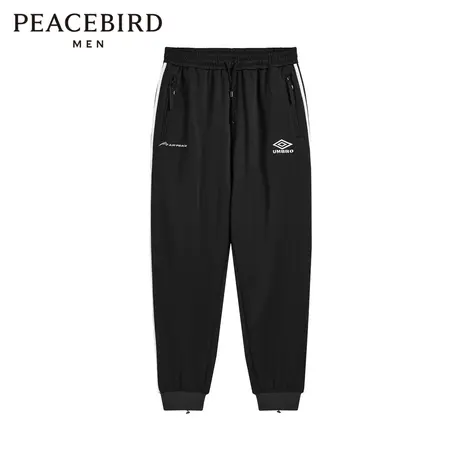 【AIRxPEACE】太平鸟男装茵宝联名运动长裤束脚休闲裤B3GC4B10商品大图