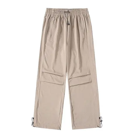 Nuthink美式复古街头机能风直筒裤男裤降落伞裤潮牌裤子休闲裤男图片