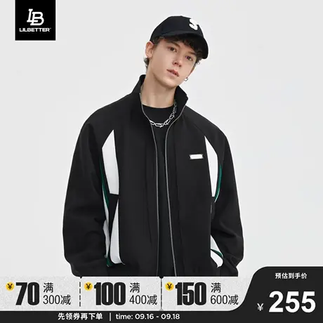 Lilbetter运动外套男秋冬款夹克痞帅工装潮牌原创上衣宽松衣服LB商品大图