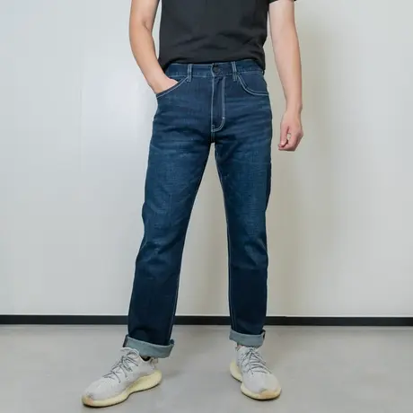 Lee23新款UR系列726标准直角深蓝色男牛仔裤潮LMB1007263MK-2940图片