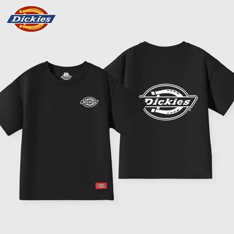 Dickies童装男童短袖t恤男孩夏季纯棉运动半袖儿童美式休闲体恤A商品大图