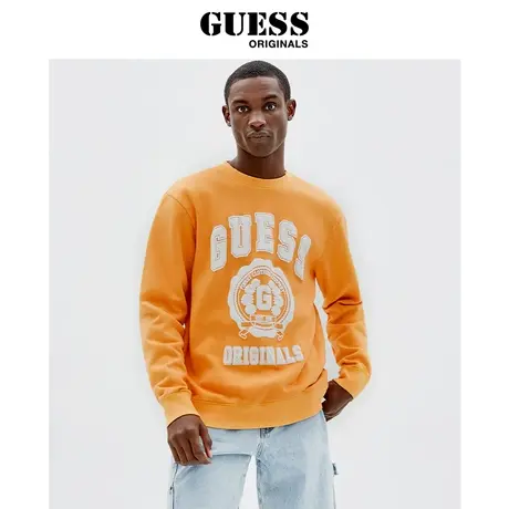 【38上新季】GUESSOriginalsoversize美式复古字母卫衣M2GQK9YH7商品大图