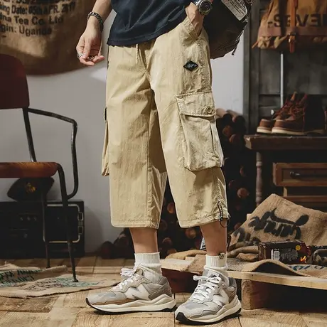 Modi Nick/摩帝尼克休闲潮流工装裤男裤夏季薄款时尚百搭裤子男款商品大图