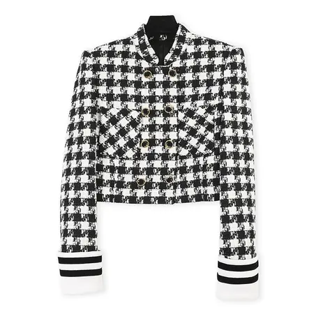 2023秋冬法式新款外穿秋冬上衣女装轻奢短款小香风女士短外套女图片