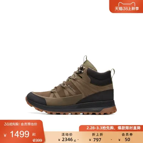 Clarks其乐城市户外系列男鞋户外登山防滑减震耐磨徒步防泼水鞋靴图片