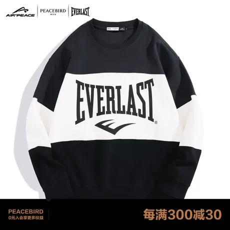 【AIRxPEACE】太平鸟男装 EVERLAST联名圆领卫衣男士BYBFC4A21商品大图