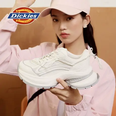 Dickies老爹鞋女鞋2025夏季新款复古运动鞋款厚底增高网面鞋透气商品大图