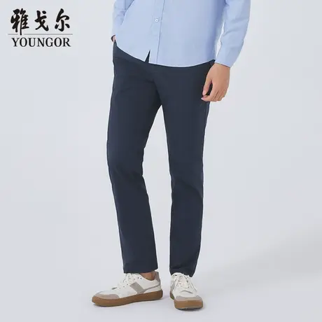 雅戈尔奥莱 商场同款男士长裤秋季新款官方商务休闲长裤男商品大图