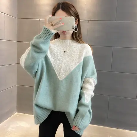 毛衣女装2023年新款秋冬季女士秋款秋装宽松外穿上衣服打底衫洋气图片