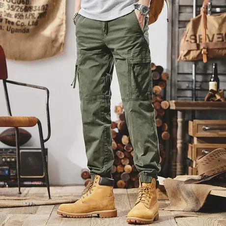 Modi Nick/摩帝尼克裤子男潮流百搭时尚裤子男款男士休闲夏工装裤商品大图