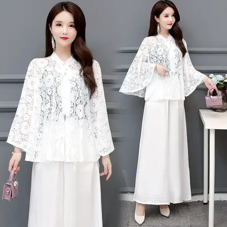 2022夏季新款蕾丝镂空防晒衣女薄款宽松大码斗篷披肩外搭空调衫仙图片