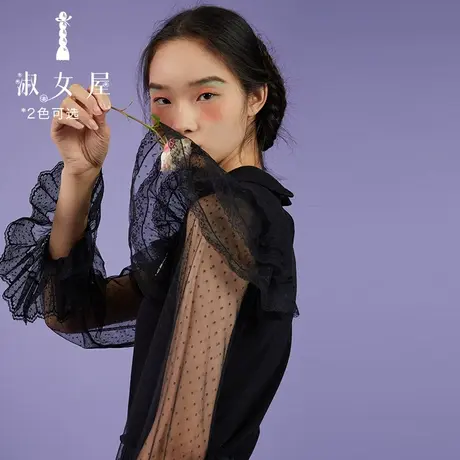 淑女屋官方旗舰店芭蕾舞艺术t恤1号商品大图