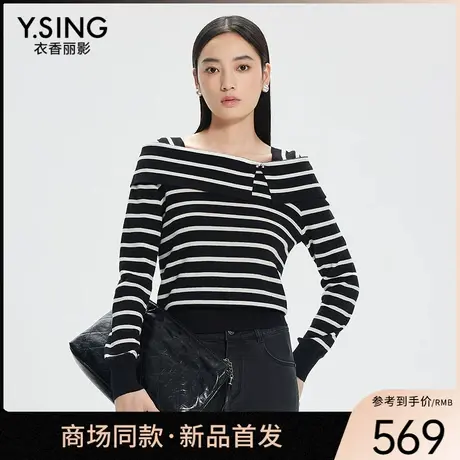【商场同款】Y.SING衣香丽影2025年春套头衫150129008商品大图