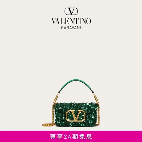 【24期免息】华伦天奴VALENTINO女士 LOCO 小号3D 刺绣手袋女包商品大图