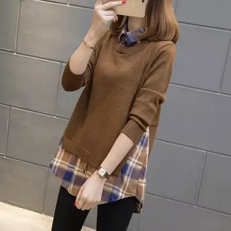 毛衣女装2023年新款秋冬季女士秋款秋装宽松外穿上衣服打底衫洋气商品大图