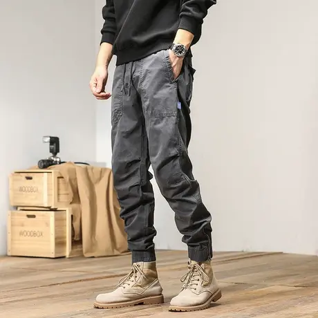 夏季百搭工装裤裤子男款男士裤子夏季薄款潮流裤子夏季薄款男裤商品大图