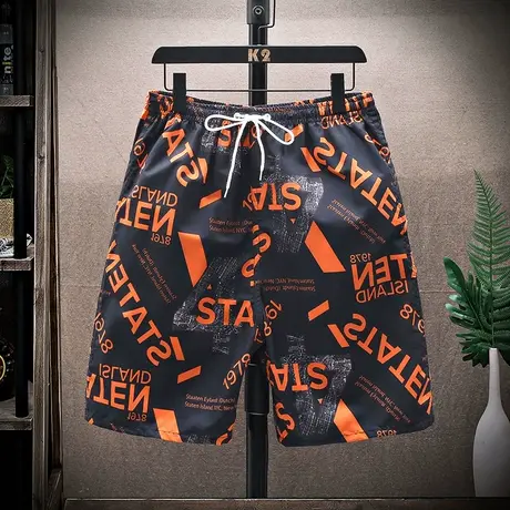 男士男款七分裤夏季宽松7运动休闲裤子韩版潮流修身薄款外穿短裤商品大图