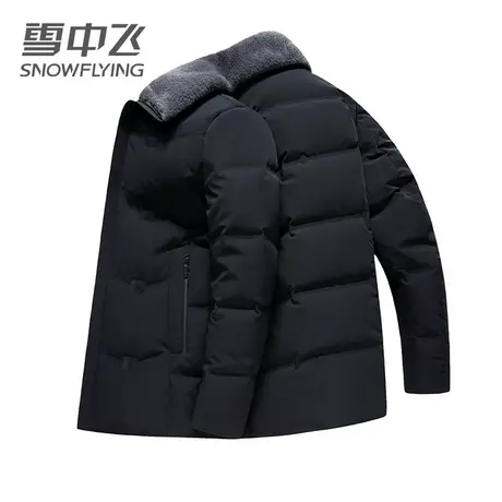 雪中飞新款常规外穿短款其他休闲2023年秋季涤纶时尚都市羽绒服图片
