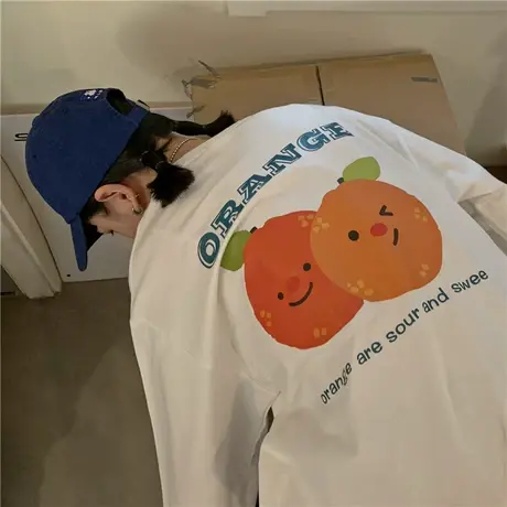 新款韩版秋冬季宽松oversize原创设计长袖套头上衣卫衣女ins潮图片