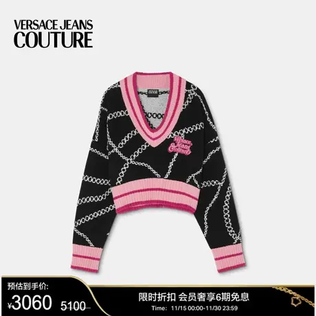 【甄选折扣】VERSACE JEANS COUTURE 女士针织衫商品大图