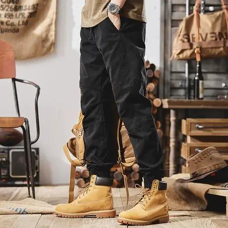 Modi Nick/摩帝尼克休闲潮流男士工装裤宽松潮牌束脚运动裤子男款商品大图