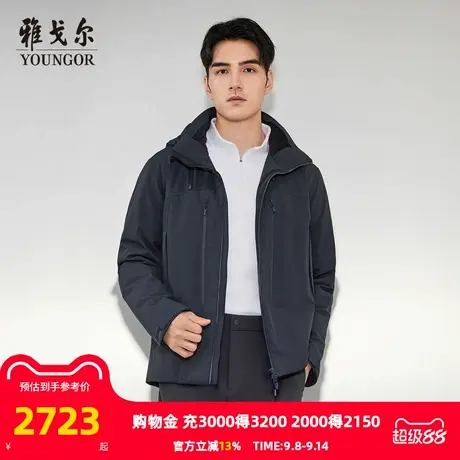 【商场同款】雅戈尔男士羽绒服冬季新款官方商务休闲保暖羽绒服男商品大图