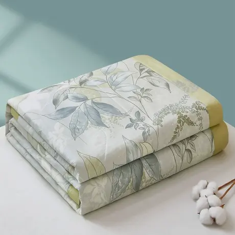 恒源祥全棉棉花夏被可机洗单人夏季夏凉被空调被双人透气薄被子商品大图